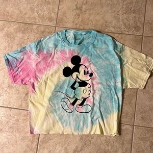 NWT. Disney Tie Dye T-shirt. Womens Size Small